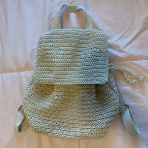 NWOT Wild Fable Crochet Mini Drawstring Backpack